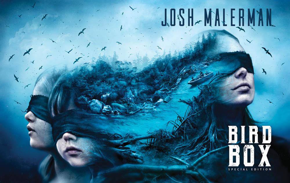 Copertina del libro di Josh Malerman Bird Box