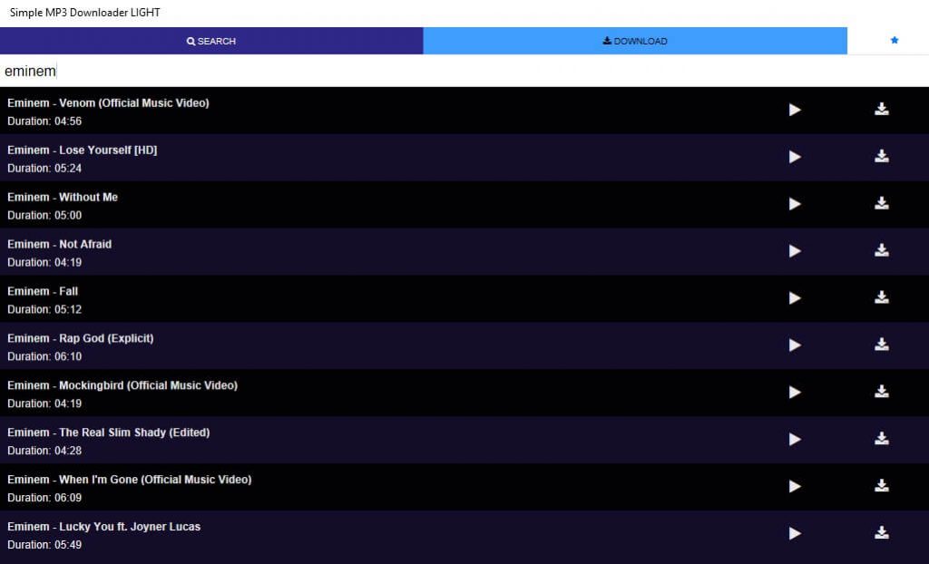 Come funziona Simple Mp3 Downloader