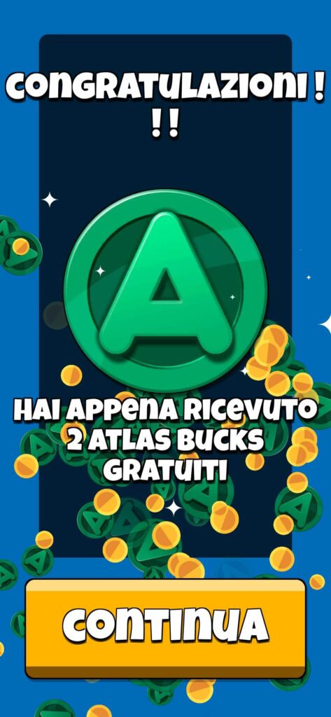 2x Atlas Bucks guadagnati per video pubblicitario negli USA