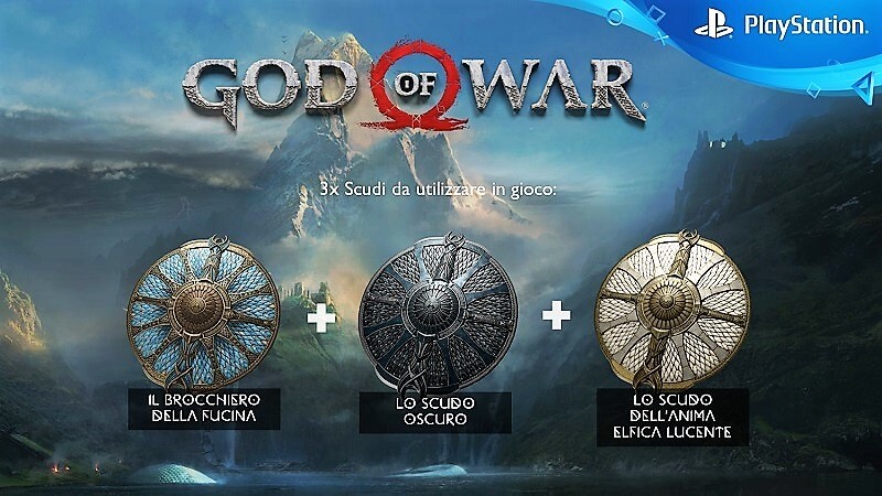 Oggetti digitali esclusivi per la Bonus Edition di God of War disponibile dal 20 aprile su Amazon