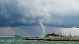 La tromba d'aria sul litorale adriatico a giugno 2018