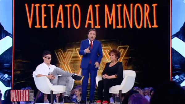 Young Signorino al Chiambretti Night con Orietta Berti