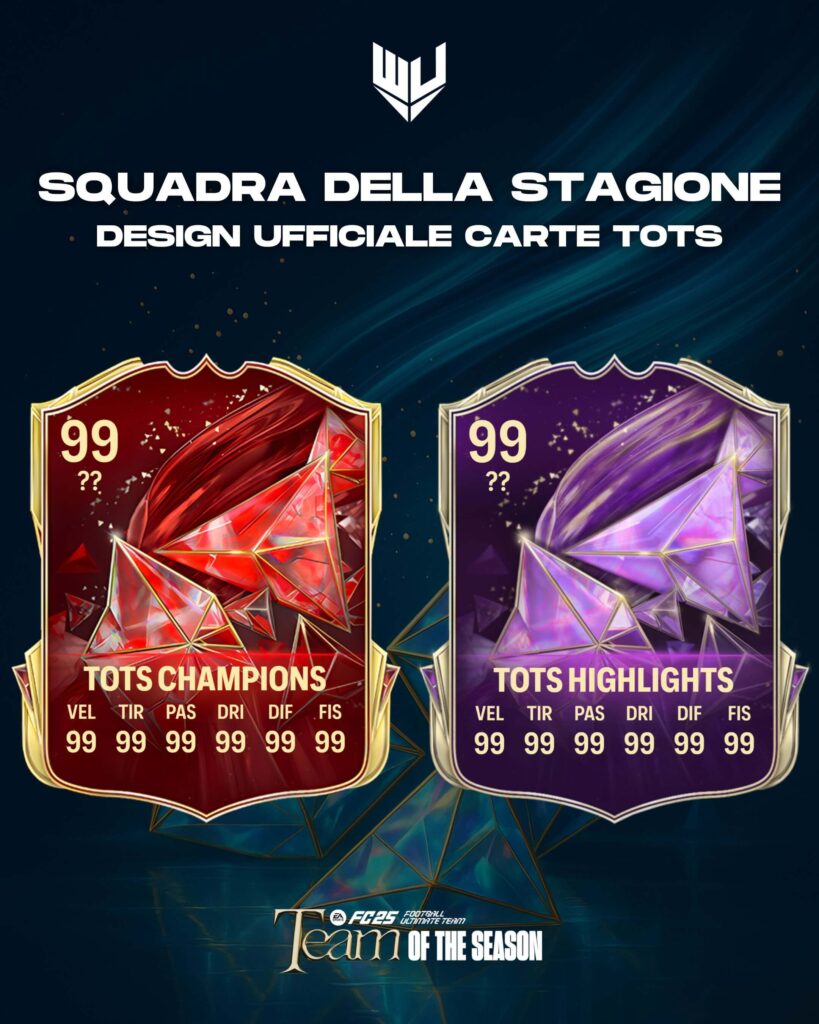 FC 25: design carte TOTS parte 2