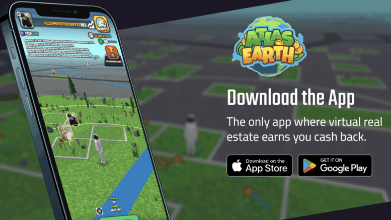 App per guadagnare soldi reali: Atlas Earth