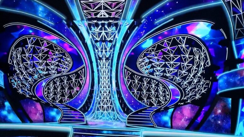 La scalinata dell'Ariston di Sanremo