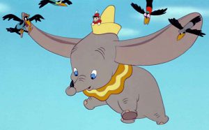 Dumbo vola grazie alla piuma - Cartone animato del 1941